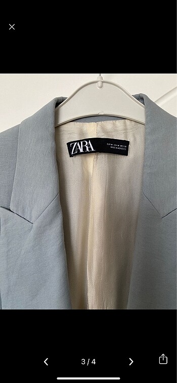 38 Beden Zara Blazer Ceket
