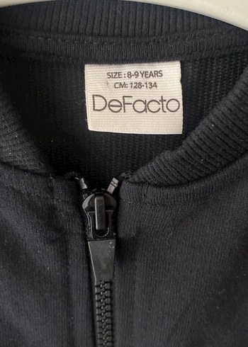 Siyah Fermuarlı Erkek Çocuk Sweatshirt - Görsel 2