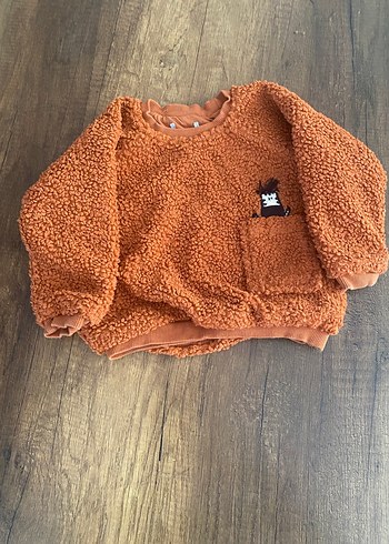 Kahverengi Peluş Erkek Bebek Takım - Görsel 5