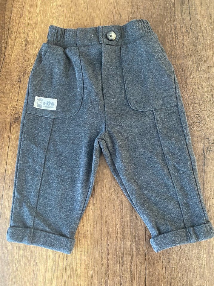 Kahverengi Peluş Erkek Bebek Takım - Görsel 2