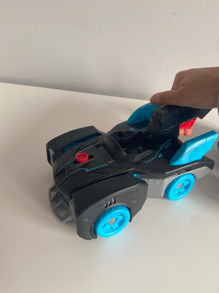 Mavi Batman Figür ve Araç Seti - Görsel 2