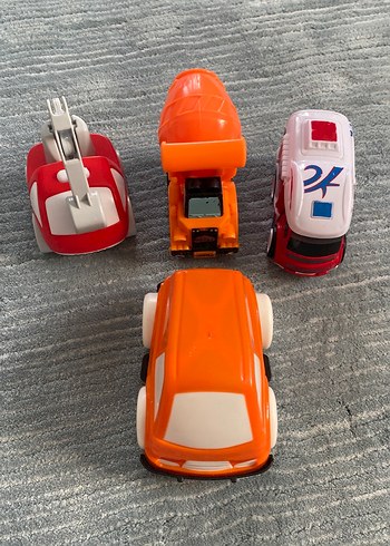 Renkli Oyuncak Araba Seti - Görsel 2