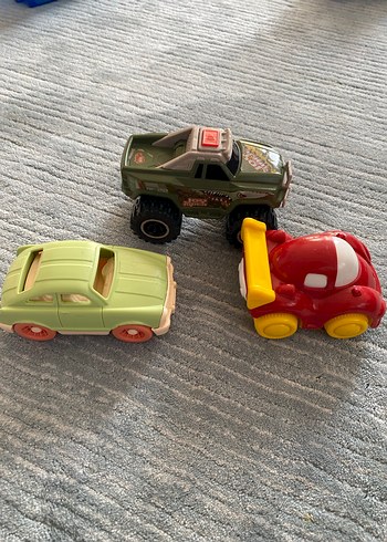 Renkli Oyuncak Araba Seti - Görsel 4
