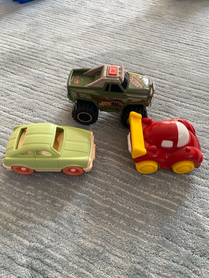 Renkli Oyuncak Araba Seti - Görsel 4