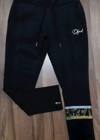 Siyah Baskılı Outdoor Eşofman Altı - Görsel 2