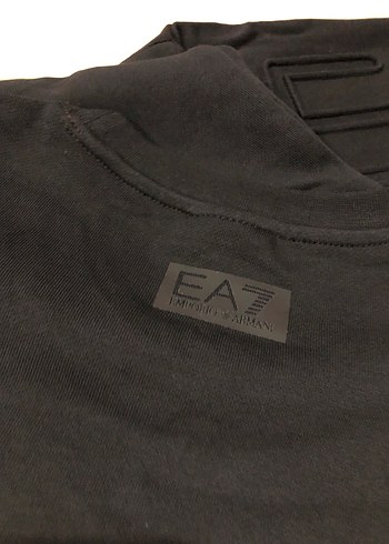 Siyah Erkek Basic Sweatshirt - Görsel 3