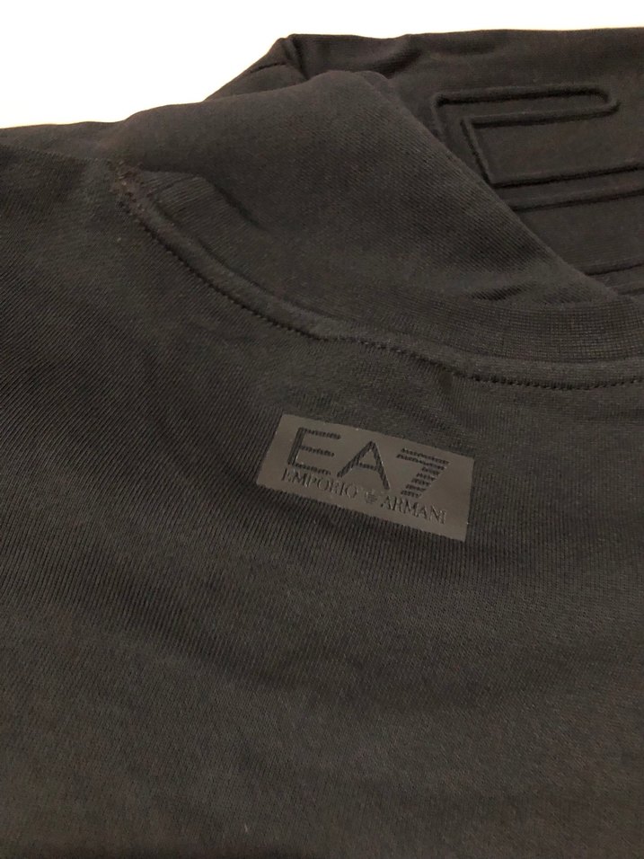 Siyah Erkek Basic Sweatshirt - Görsel 3