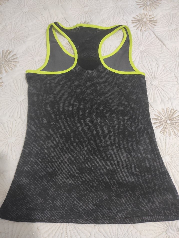 Bayan Gri Baskılı Spor ust - Görsel 3