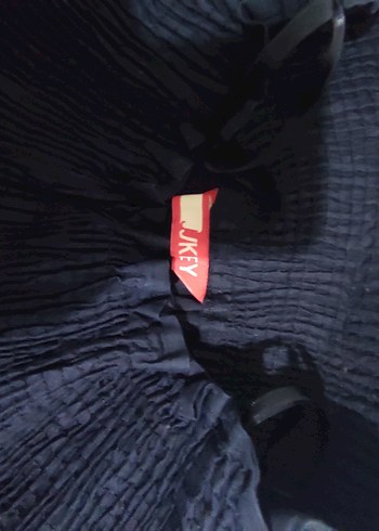 Nakışlı Siyah Uzun Hamile Eteği - Görsel 4