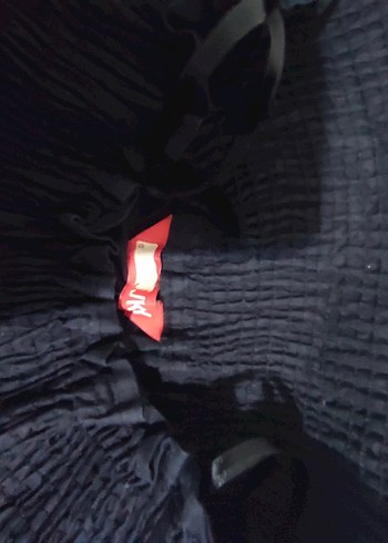 Nakışlı Siyah Uzun Hamile Eteği - Görsel 5