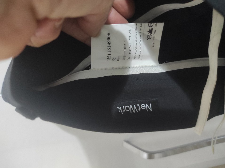 Düğmeli Siyah Kadın Yelekli takım - Görsel 4