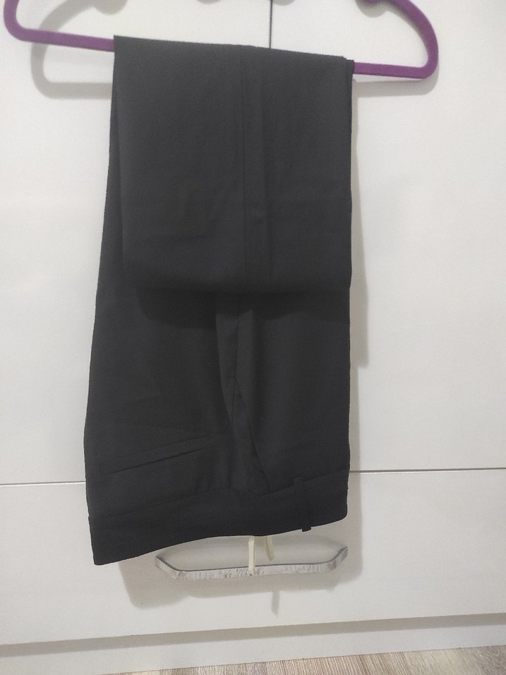 Düğmeli Siyah Kadın Yelekli takım - Görsel 3