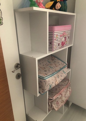 Pembe Pastel Çocuk Rafı - Görsel 3