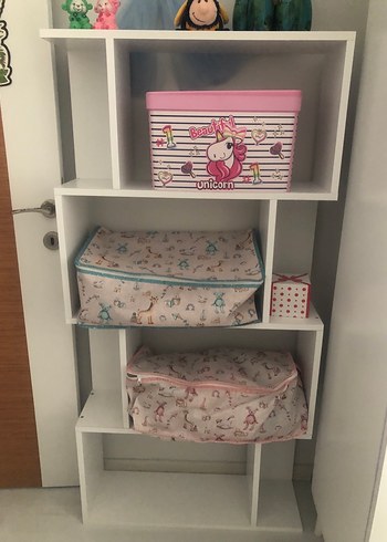 Pembe Pastel Çocuk Rafı - Görsel 2