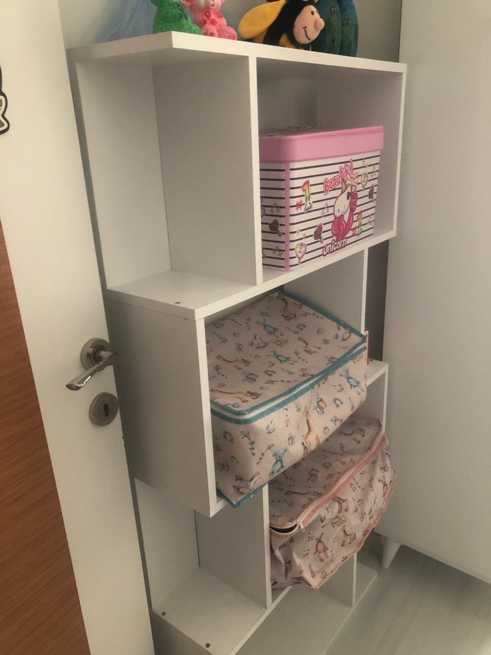 Pembe Pastel Çocuk Rafı - Görsel 4