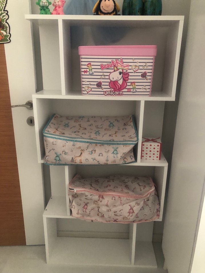 Pembe Pastel Çocuk Rafı - Görsel 2