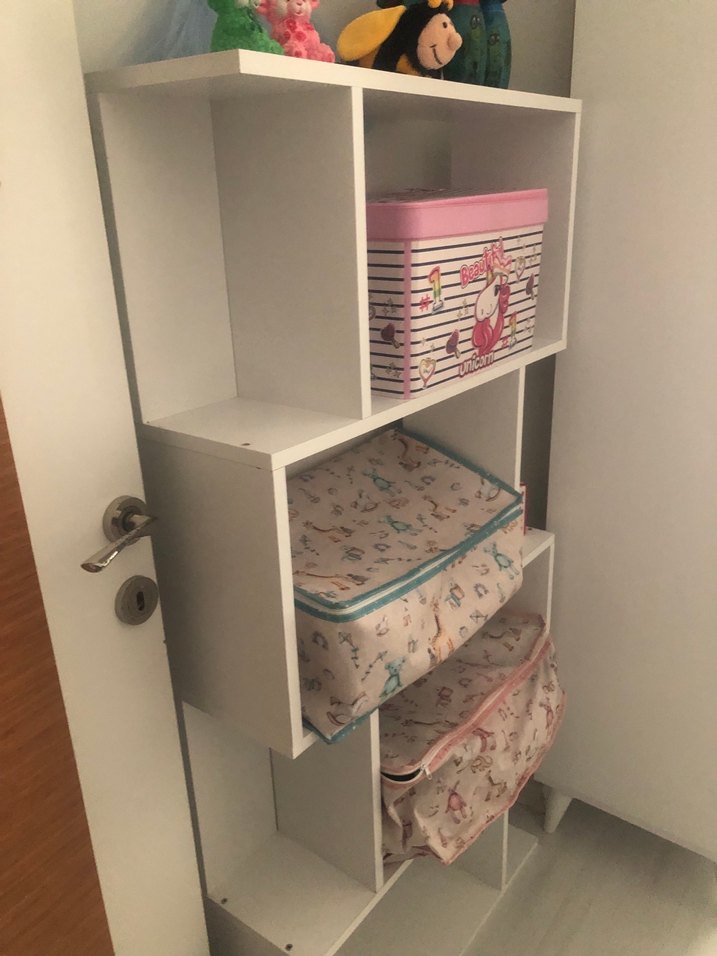 Pembe Pastel Çocuk Rafı - Görsel 5