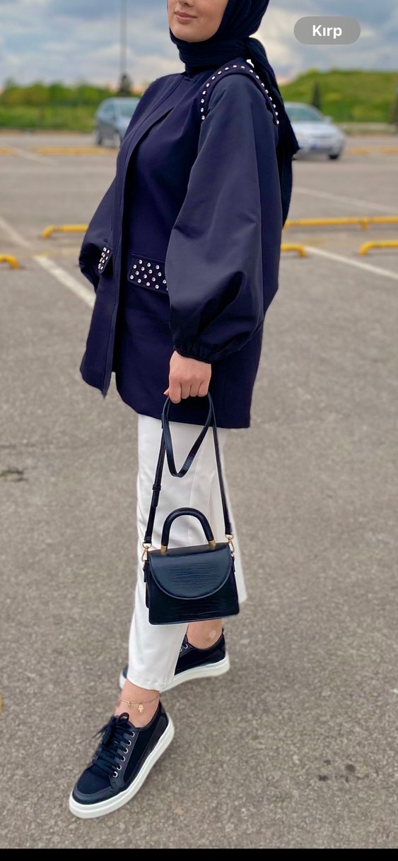 Adidas Siyah Kadın Yağmurluk, Midi Boy, Uzun Kollu - Görsel 2