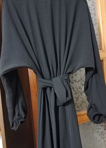 Siyah Uzun KolluElbise - Görsel 3