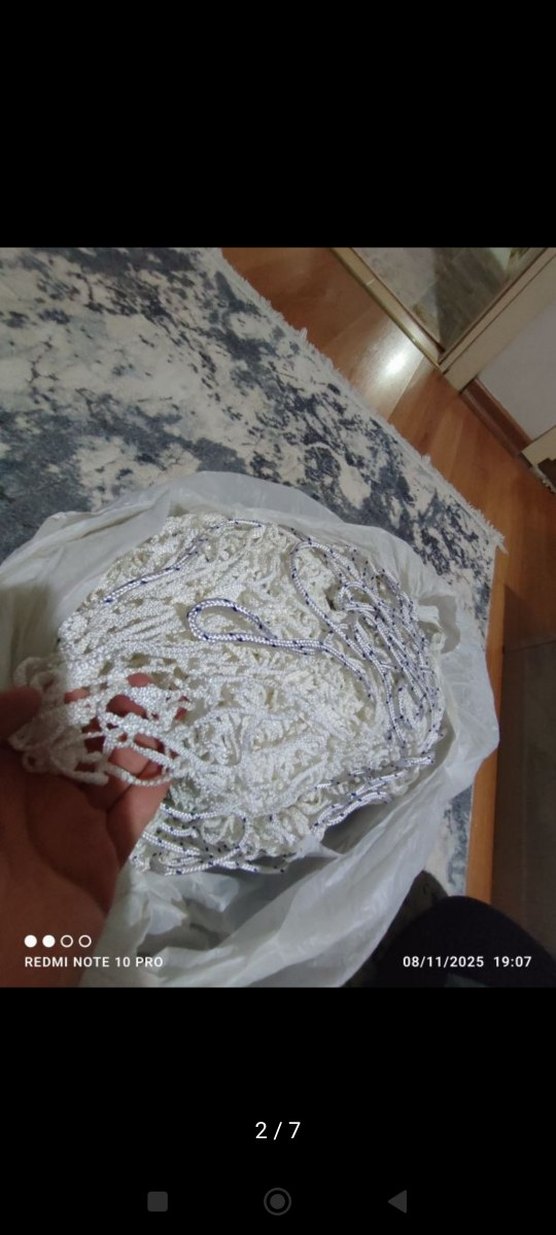 Beyaz  balkon filesi - Görsel 2