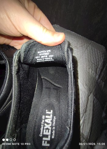 Siyah Tokalı Erkek Klasik Ayakkabı - Görsel 3