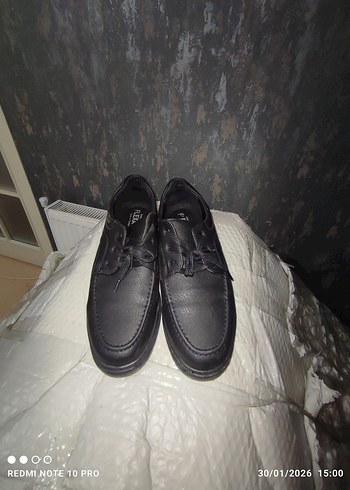 Siyah Tokalı Erkek Klasik Ayakkabı - Görsel 2