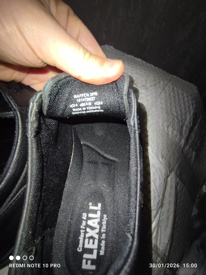 Siyah Tokalı Erkek Klasik Ayakkabı - Görsel 3