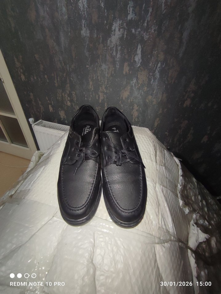 Siyah Tokalı Erkek Klasik Ayakkabı - Görsel 2