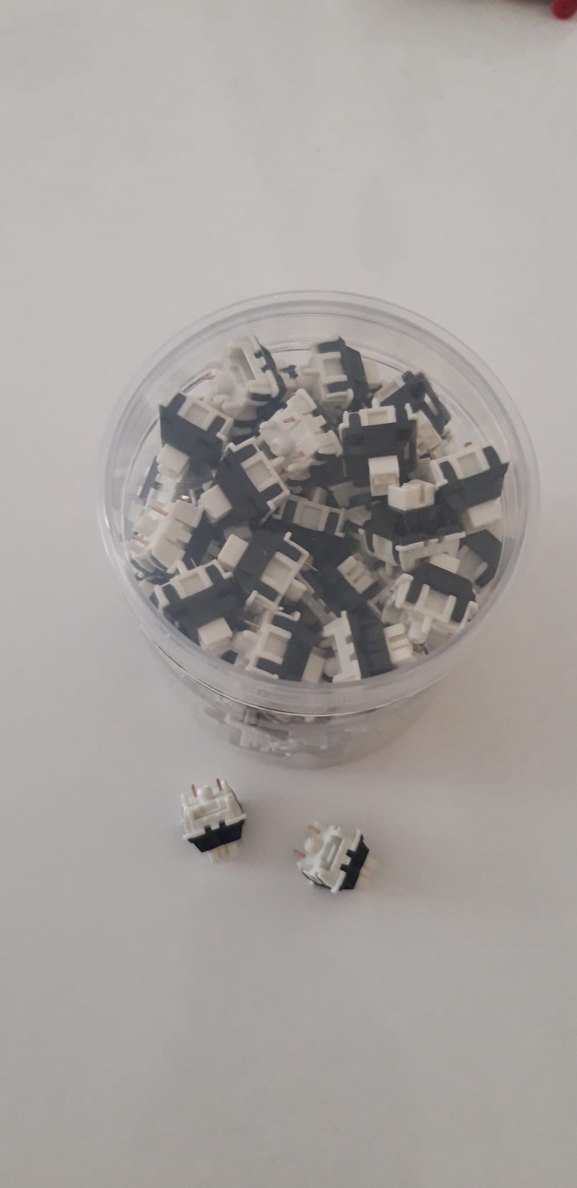 Epomaker zebra mekanik switch 100 adet - Görsel 2