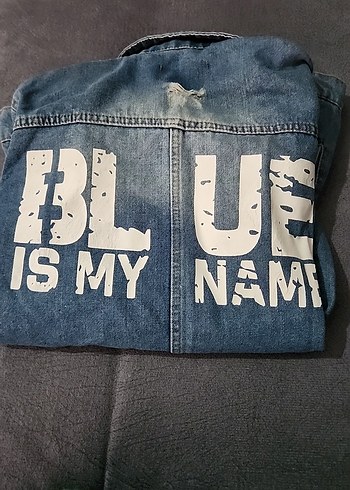 Gri Düğmeli Kadın Denim Ceket - Görsel 3