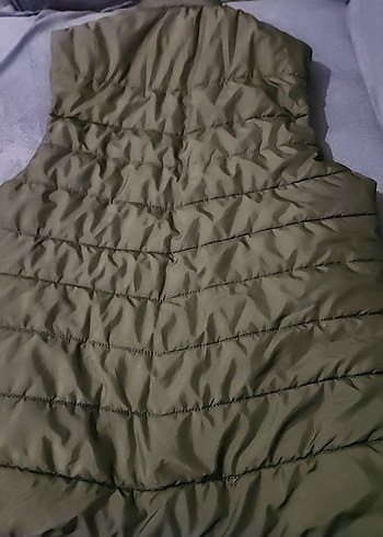 haki Fermuarlı Erkek Yelek - Görsel 3