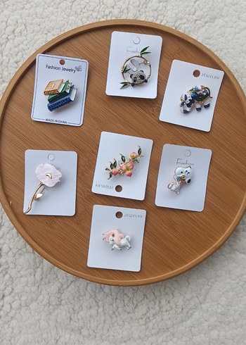 Kadın broş - Görsel 4