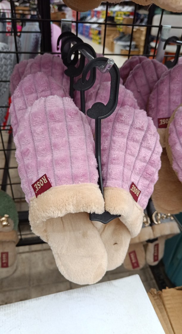 Kahverengi Nakışlı Kemerli Kadın Ev Terliği - Görsel 3