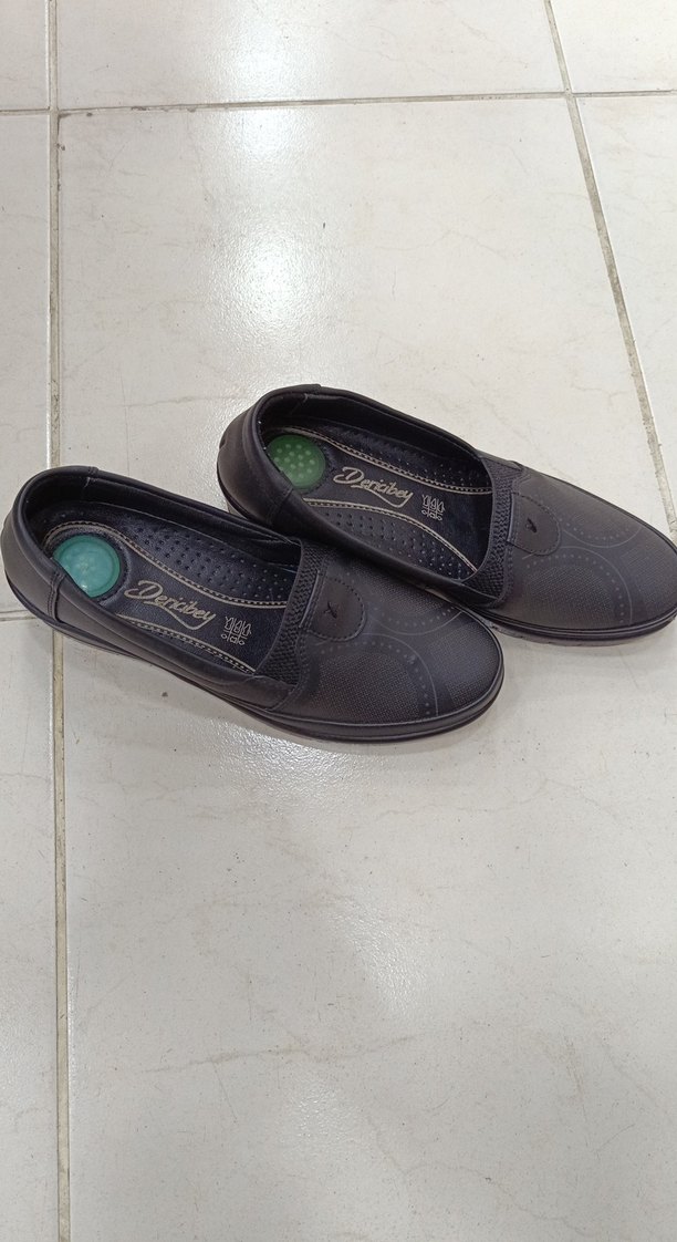 Siyah Kadın Günlük Dolgu Topuk Ayakkabı - Görsel 2