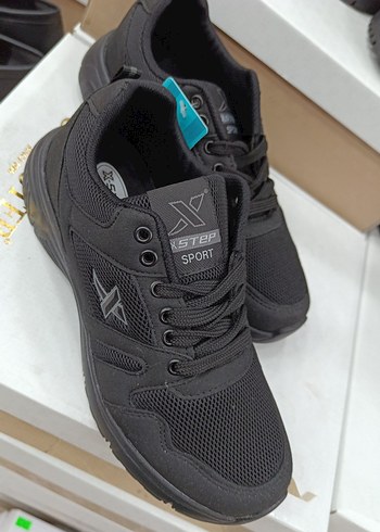 Gri Erkek Spor Ayakkabı Velcro Detaylı - Görsel 2