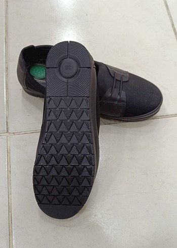 Siyah Dolgu Topuklu Günlük Kadın Ayakkabı - Görsel 3