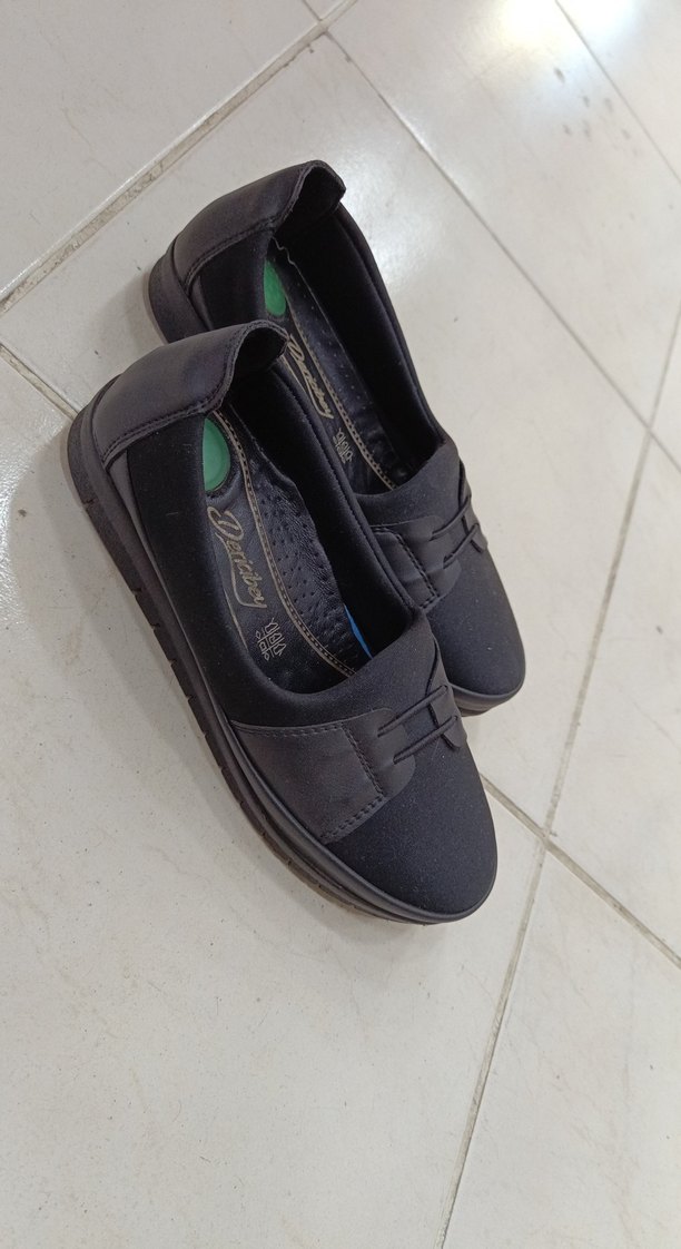 Siyah Dolgu Topuklu Günlük Kadın Ayakkabı - Görsel 2