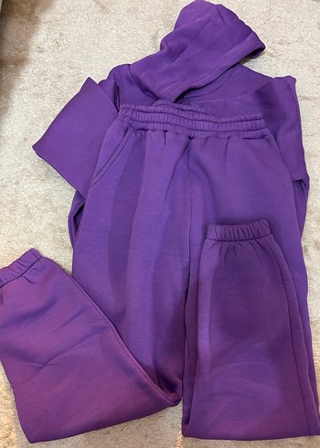 Mor Rahat Kesim Kadın Eşofman Altı - Görsel 2