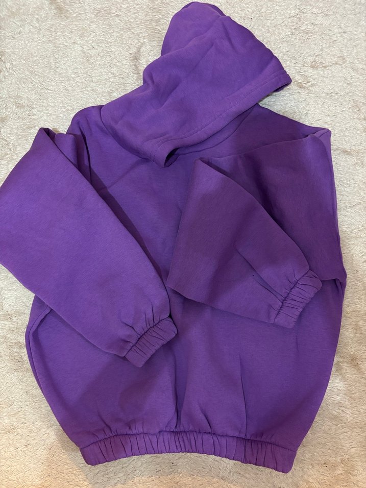 Mor Rahat Kesim Kadın Eşofman Altı - Görsel 3