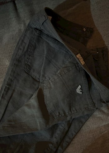 Armani Jeans Armani Koyu Gri Denim Jean