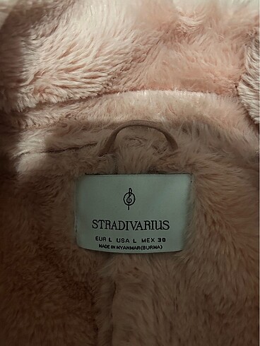 l Beden Stradivarius Kürklü Ceket