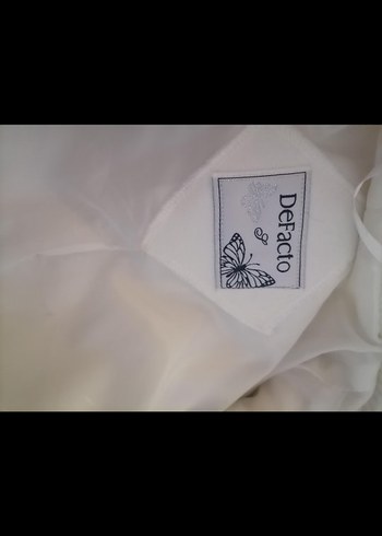 Düğmeli Beyaz Midi Kadın Kaban - Görsel 4