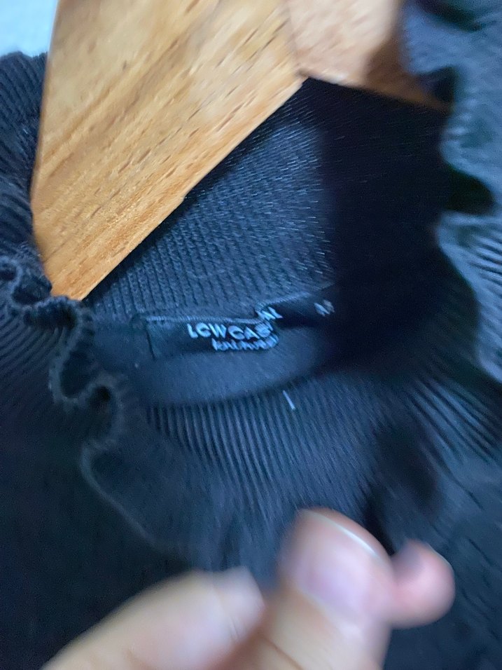 Siyah Yüksek Yaka Kadın Triko Kazak - Görsel 5