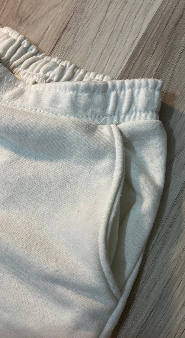 Beyaz Midi Şort - Görsel 4