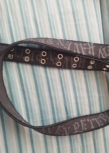Diğer Gotik Siyah Kemer Y2k