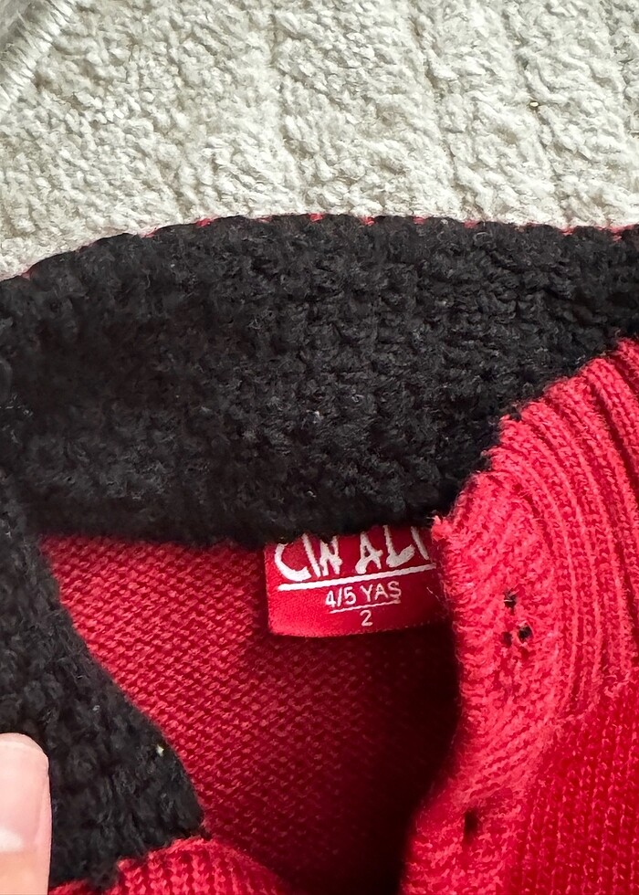 4-5 yaş kazak - Görsel 2