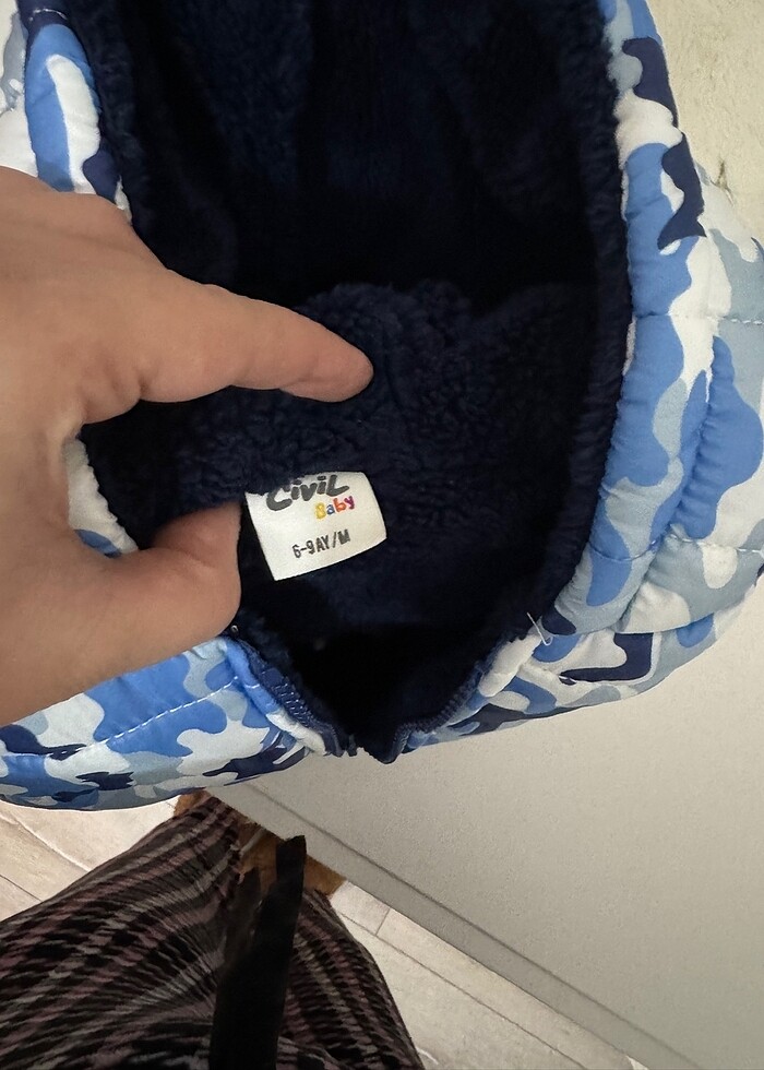 6-9 ay şişme mont - Görsel 4