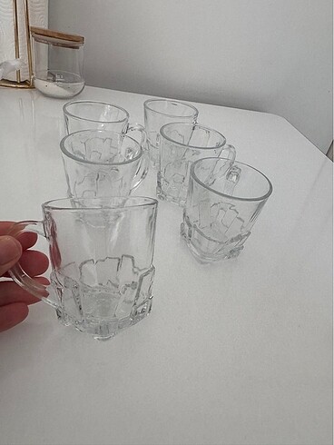 6lı cam fincan