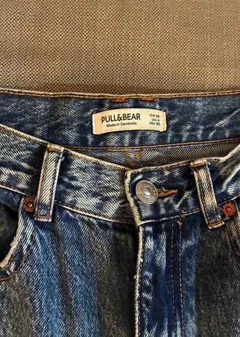 Pull&Bear Mom Fit Yüksek Bel Jean - Görsel 6