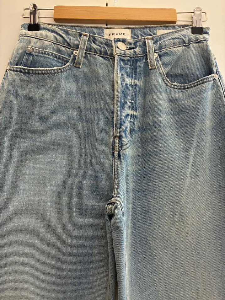 FRAME DENİM Mavi Wide Leg Jean - Görsel 5